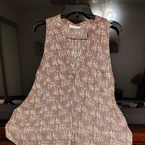 Womens LUSH  Mauve/ White top Sz XL